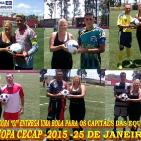 15ª COPA CECAP 2015 - NOVE DE JULHO É O CAMPEÃO DA COPA CECAP 2015 - 