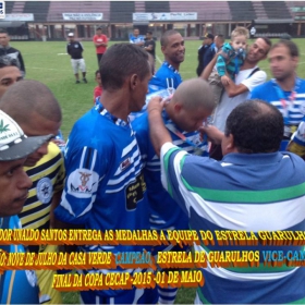 15ª COPA CECAP 2015 - NOVE DE JULHO É O CAMPEÃO DA COPA CECAP 2015 - 