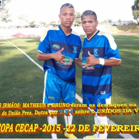 15ª COPA CECAP 2015 - NOVE DE JULHO É O CAMPEÃO DA COPA CECAP 2015 - 