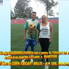 15ª COPA CECAP 2015 - NOVE DE JULHO É O CAMPEÃO DA COPA CECAP 2015 - 