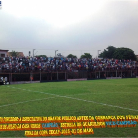 15ª COPA CECAP 2015 - NOVE DE JULHO É O CAMPEÃO DA COPA CECAP 2015 - 