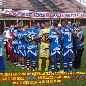 15ª COPA CECAP 2015 - NOVE DE JULHO É O CAMPEÃO DA COPA CECAP 2015 - 