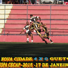 15ª COPA CECAP 2015 - NOVE DE JULHO É O CAMPEÃO DA COPA CECAP 2015 - 