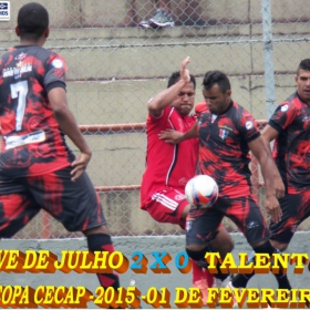 15ª COPA CECAP 2015 - NOVE DE JULHO É O CAMPEÃO DA COPA CECAP 2015 - 