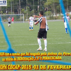 15ª COPA CECAP 2015 - NOVE DE JULHO É O CAMPEÃO DA COPA CECAP 2015 - 