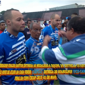 15ª COPA CECAP 2015 - NOVE DE JULHO É O CAMPEÃO DA COPA CECAP 2015 - 