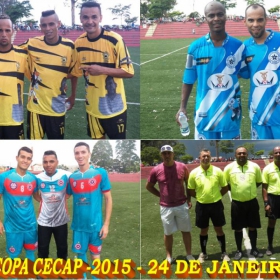 15ª COPA CECAP 2015 - NOVE DE JULHO É O CAMPEÃO DA COPA CECAP 2015 - 
