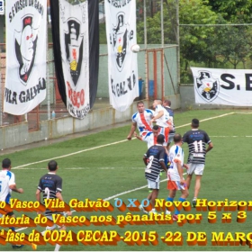 15ª COPA CECAP 2015 - NOVE DE JULHO É O CAMPEÃO DA COPA CECAP 2015 - 