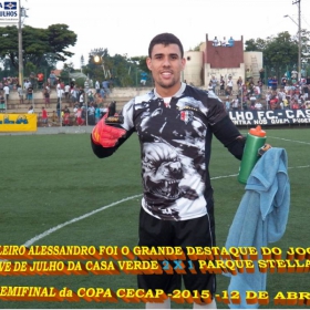 15ª COPA CECAP 2015 - NOVE DE JULHO É O CAMPEÃO DA COPA CECAP 2015 - 