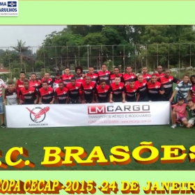 15ª COPA CECAP 2015 - NOVE DE JULHO É O CAMPEÃO DA COPA CECAP 2015 - 