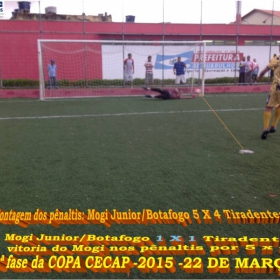 15ª COPA CECAP 2015 - NOVE DE JULHO É O CAMPEÃO DA COPA CECAP 2015 - 