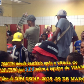 15ª COPA CECAP 2015 - NOVE DE JULHO É O CAMPEÃO DA COPA CECAP 2015 - 
