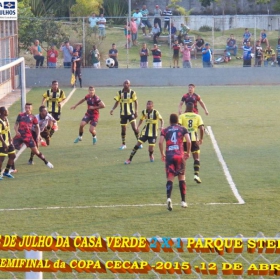 15ª COPA CECAP 2015 - NOVE DE JULHO É O CAMPEÃO DA COPA CECAP 2015 - 