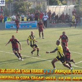 15ª COPA CECAP 2015 - NOVE DE JULHO É O CAMPEÃO DA COPA CECAP 2015 - 