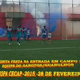 15ª COPA CECAP 2015 - NOVE DE JULHO É O CAMPEÃO DA COPA CECAP 2015 - 