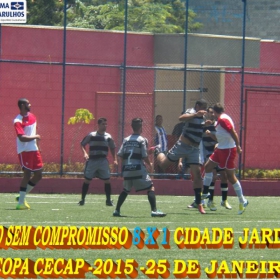 15ª COPA CECAP 2015 - NOVE DE JULHO É O CAMPEÃO DA COPA CECAP 2015 - 