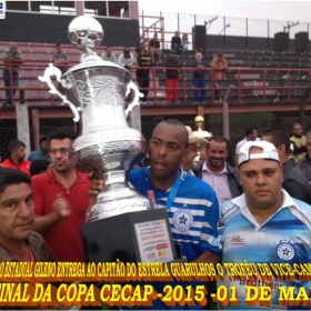 15ª COPA CECAP 2015 - NOVE DE JULHO É O CAMPEÃO DA COPA CECAP 2015 - 