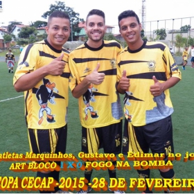 15ª COPA CECAP 2015 - NOVE DE JULHO É O CAMPEÃO DA COPA CECAP 2015 - 