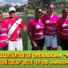 15ª COPA CECAP 2015 - NOVE DE JULHO É O CAMPEÃO DA COPA CECAP 2015 - 