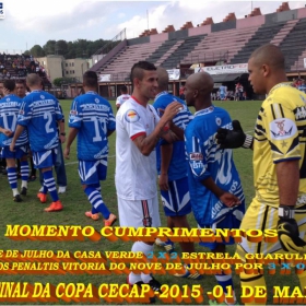 15ª COPA CECAP 2015 - NOVE DE JULHO É O CAMPEÃO DA COPA CECAP 2015 - 
