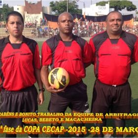 15ª COPA CECAP 2015 - NOVE DE JULHO É O CAMPEÃO DA COPA CECAP 2015 - 