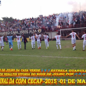 15ª COPA CECAP 2015 - NOVE DE JULHO É O CAMPEÃO DA COPA CECAP 2015 - 