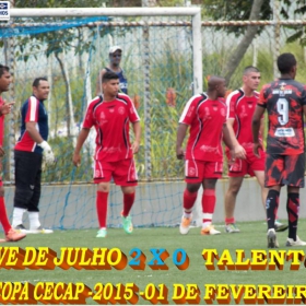 15ª COPA CECAP 2015 - NOVE DE JULHO É O CAMPEÃO DA COPA CECAP 2015 - 