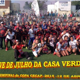15ª COPA CECAP 2015 - NOVE DE JULHO É O CAMPEÃO DA COPA CECAP 2015 - 