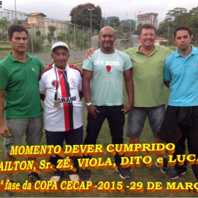 15ª COPA CECAP 2015 - NOVE DE JULHO É O CAMPEÃO DA COPA CECAP 2015 - 