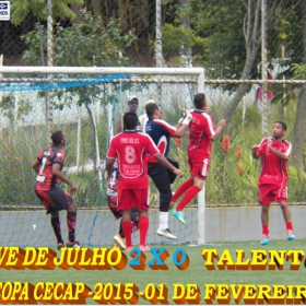 15ª COPA CECAP 2015 - NOVE DE JULHO É O CAMPEÃO DA COPA CECAP 2015 - 