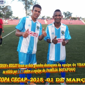 15ª COPA CECAP 2015 - NOVE DE JULHO É O CAMPEÃO DA COPA CECAP 2015 - 