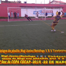 15ª COPA CECAP 2015 - NOVE DE JULHO É O CAMPEÃO DA COPA CECAP 2015 - 