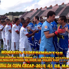 15ª COPA CECAP 2015 - NOVE DE JULHO É O CAMPEÃO DA COPA CECAP 2015 - 