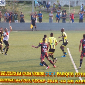 15ª COPA CECAP 2015 - NOVE DE JULHO É O CAMPEÃO DA COPA CECAP 2015 - 