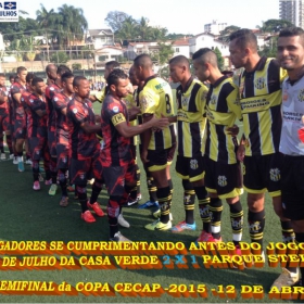 15ª COPA CECAP 2015 - NOVE DE JULHO É O CAMPEÃO DA COPA CECAP 2015 - 