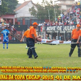 15ª COPA CECAP 2015 - NOVE DE JULHO É O CAMPEÃO DA COPA CECAP 2015 - 
