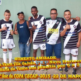 15ª COPA CECAP 2015 - NOVE DE JULHO É O CAMPEÃO DA COPA CECAP 2015 - 