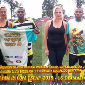 15ª COPA CECAP 2015 - NOVE DE JULHO É O CAMPEÃO DA COPA CECAP 2015 - 