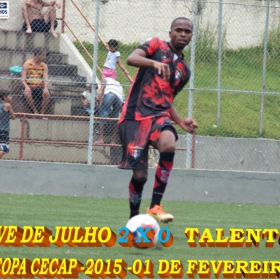 15ª COPA CECAP 2015 - NOVE DE JULHO É O CAMPEÃO DA COPA CECAP 2015 - 