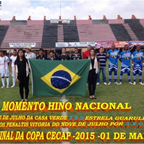 15ª COPA CECAP 2015 - NOVE DE JULHO É O CAMPEÃO DA COPA CECAP 2015 - 