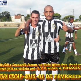 15ª COPA CECAP 2015 - NOVE DE JULHO É O CAMPEÃO DA COPA CECAP 2015 - 