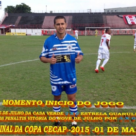 15ª COPA CECAP 2015 - NOVE DE JULHO É O CAMPEÃO DA COPA CECAP 2015 - 
