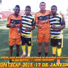 15ª COPA CECAP 2015 - NOVE DE JULHO É O CAMPEÃO DA COPA CECAP 2015 - 