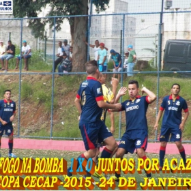 15ª COPA CECAP 2015 - NOVE DE JULHO É O CAMPEÃO DA COPA CECAP 2015 - 