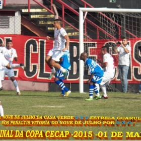 15ª COPA CECAP 2015 - NOVE DE JULHO É O CAMPEÃO DA COPA CECAP 2015 - 