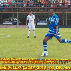 15ª COPA CECAP 2015 - NOVE DE JULHO É O CAMPEÃO DA COPA CECAP 2015 - 
