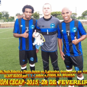 15ª COPA CECAP 2015 - NOVE DE JULHO É O CAMPEÃO DA COPA CECAP 2015 - 