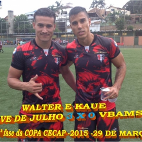 15ª COPA CECAP 2015 - NOVE DE JULHO É O CAMPEÃO DA COPA CECAP 2015 - 