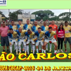15ª COPA CECAP 2015 - NOVE DE JULHO É O CAMPEÃO DA COPA CECAP 2015 - 