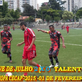 15ª COPA CECAP 2015 - NOVE DE JULHO É O CAMPEÃO DA COPA CECAP 2015 - 